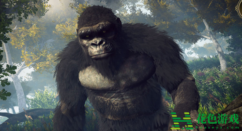 生气的大猩猩怪物打猎模拟苹果